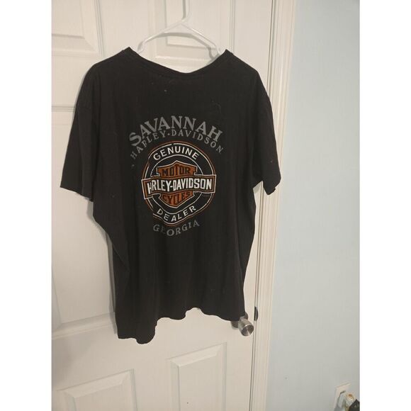 Mens 2xl harley davidson tshirt - Picture 2 of 4